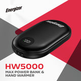 Energizer HW5000 power bank hand warmer 5000mAh - British product