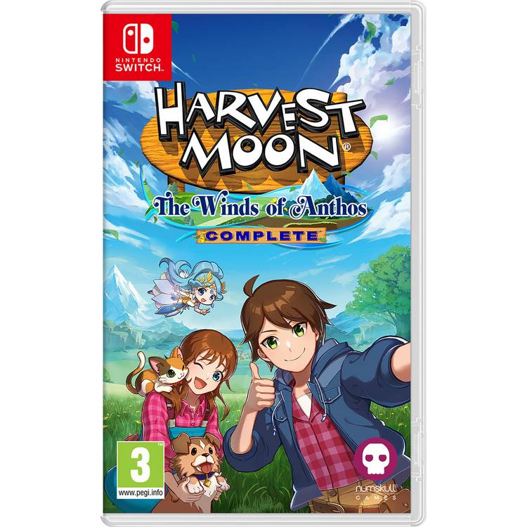 Harvest Moon Winds of Anthos complete Switch game, imported from the UK