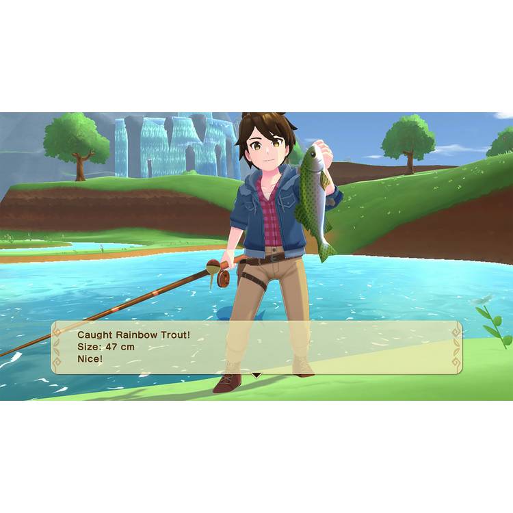 Harvest Moon Winds of Anthos complete Switch game, imported from the UK