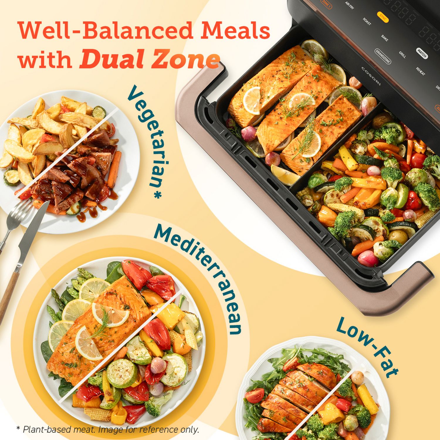 COSORI Dual Blaze TwinFry 10L air fryer (British brand)