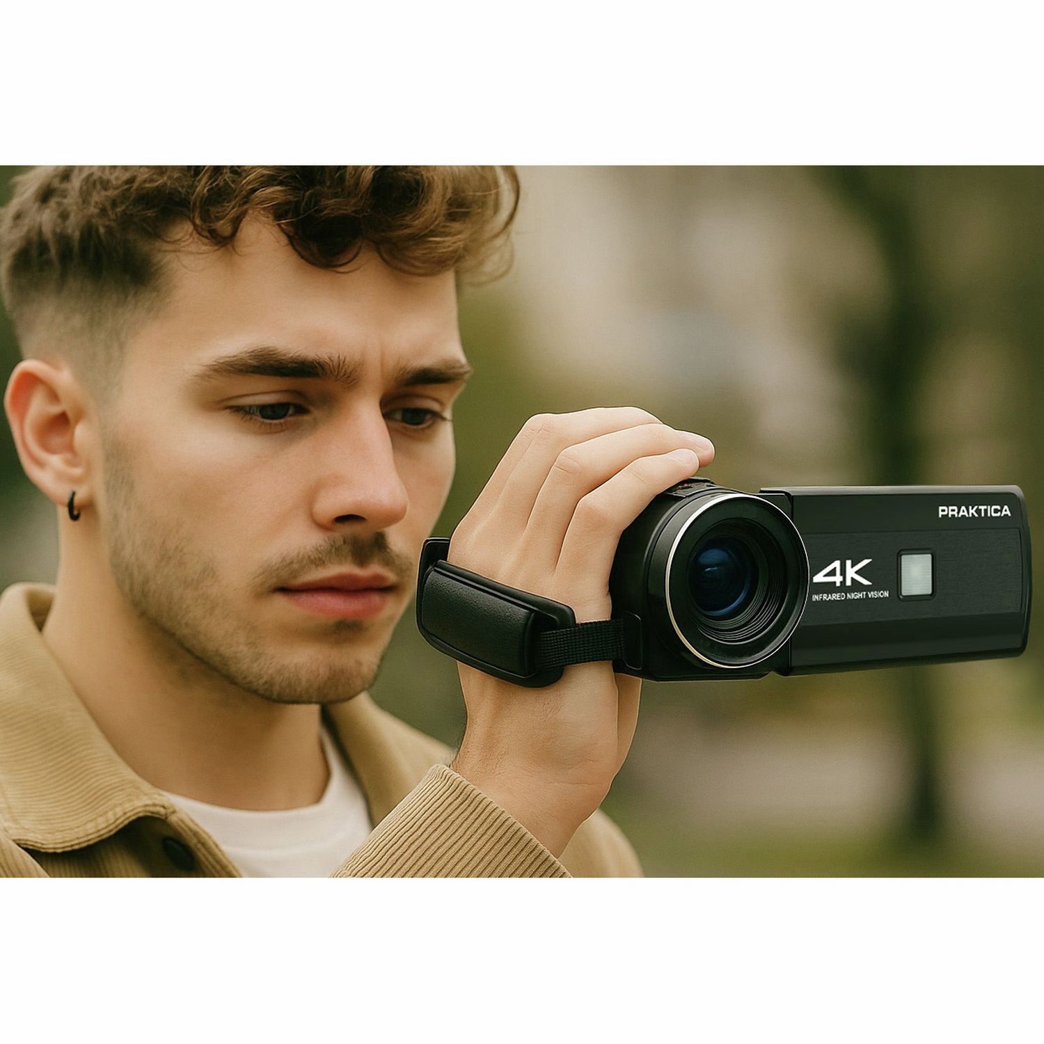 Praktica Z180IR 4K camcorder black, UK version
