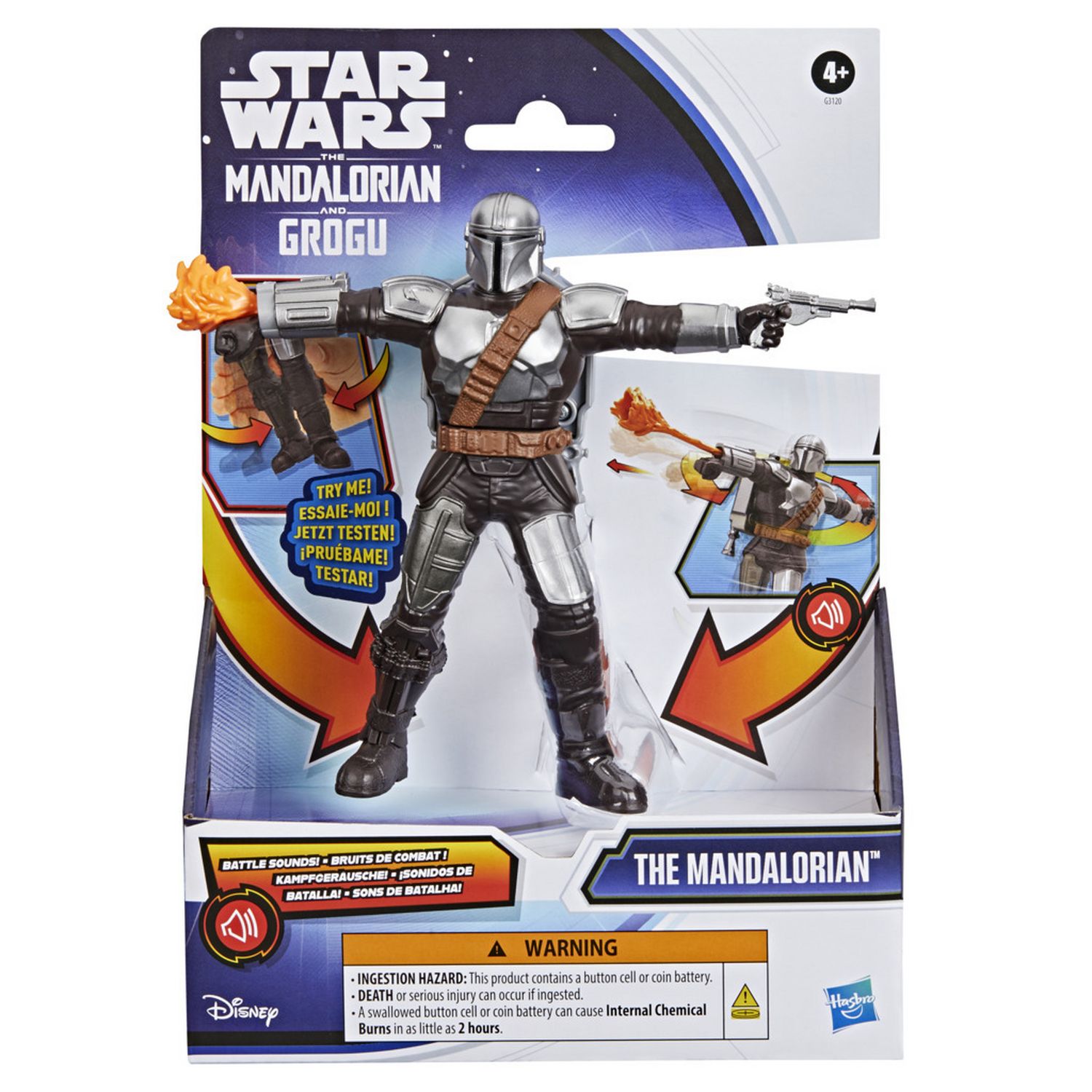 Star Wars Mandalorian Action FX action figure 6 inch (British brand)