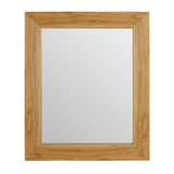 Argos Home ribbed wooden wall mirror 62x52cm, UK version