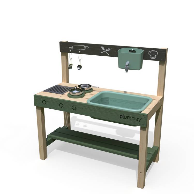 Plum Play Grubby Griddle mud kitchen (British brand)