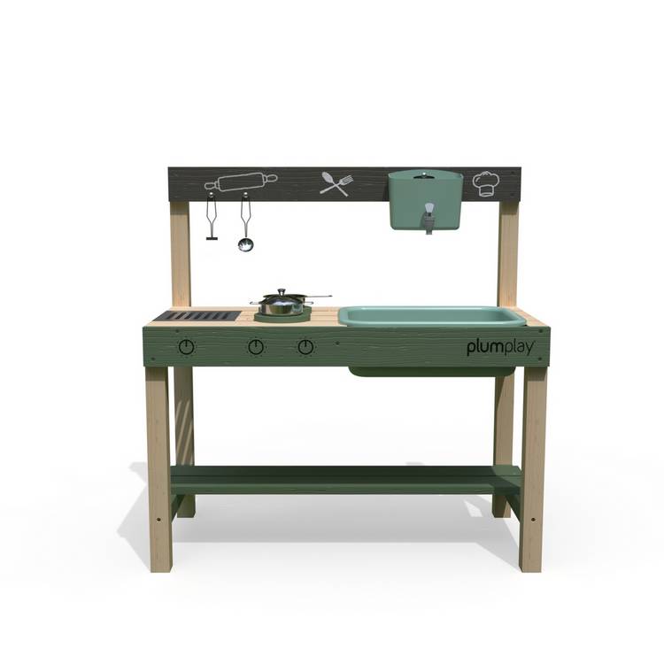 Plum Play Grubby Griddle mud kitchen (British brand)