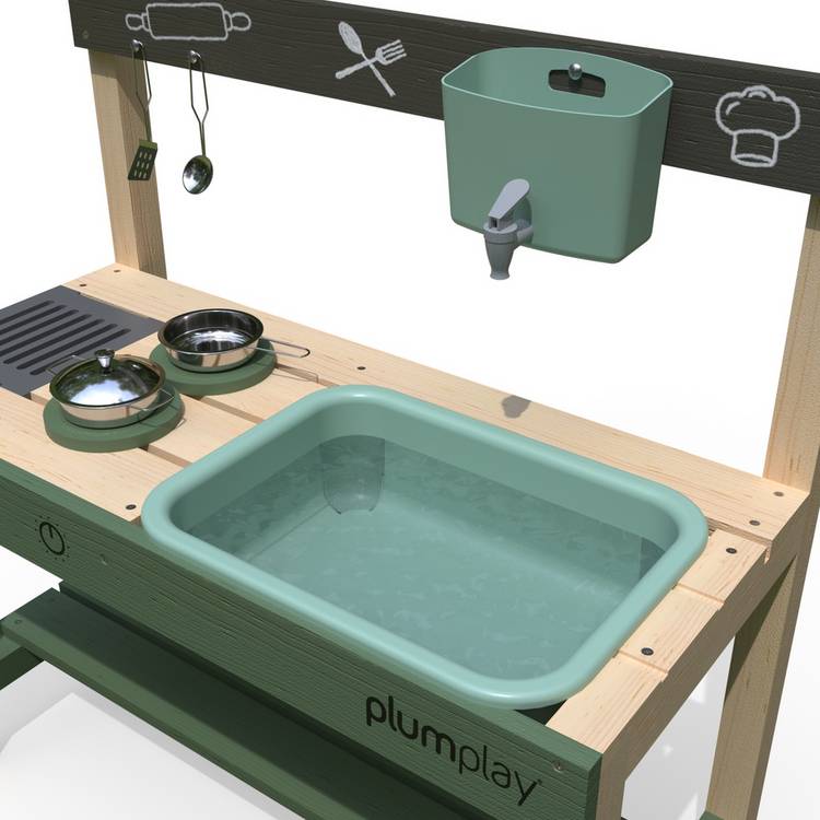 Plum Play Grubby Griddle mud kitchen (British brand)