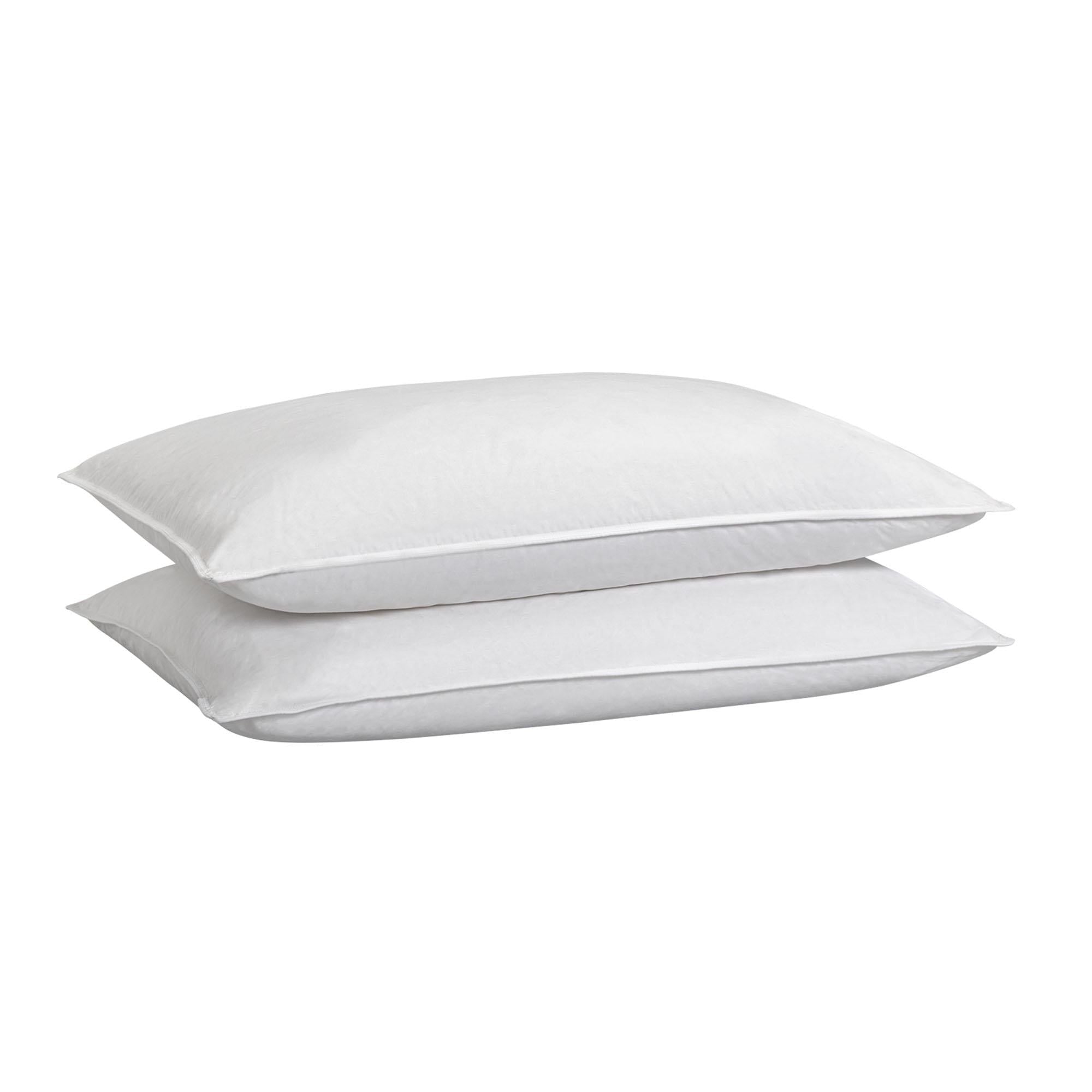 Sainsbury's Home Duck Feather Pillow Pair GOODS Sainsburys   