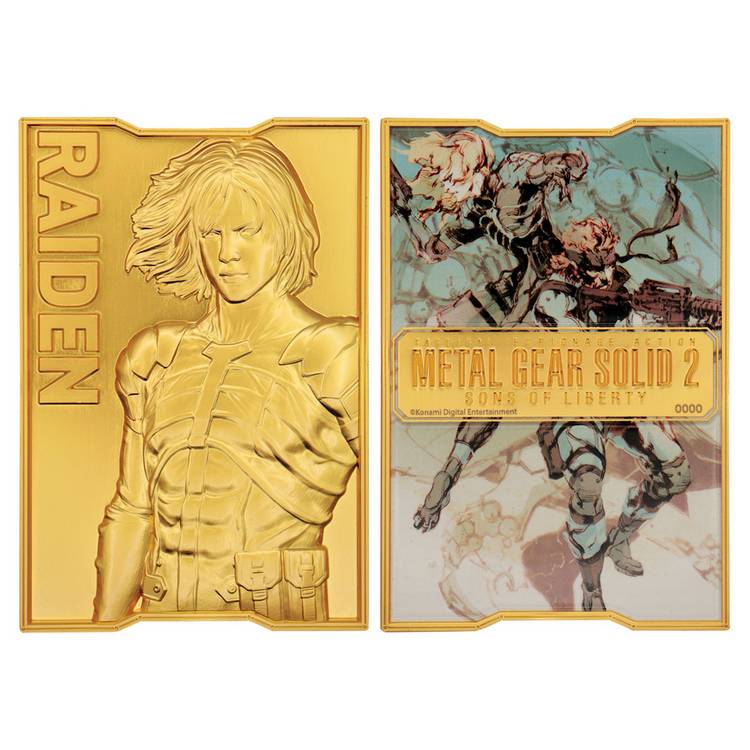 Fanattik Raiden Ingot 24k gold plated H12.7cm, UK version