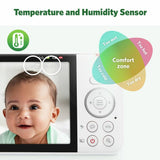 LeapFrog LF4915 5-inch HD smart baby monitor, UK version