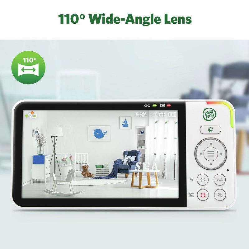 LeapFrog LF4915 5-inch HD smart baby monitor, UK version
