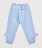 Children's Stretch-Cotton Sweatpants with Decorative Bows (Ages 2-12)