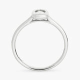 Revere sterling silver cubic zirconia ring small, UK version