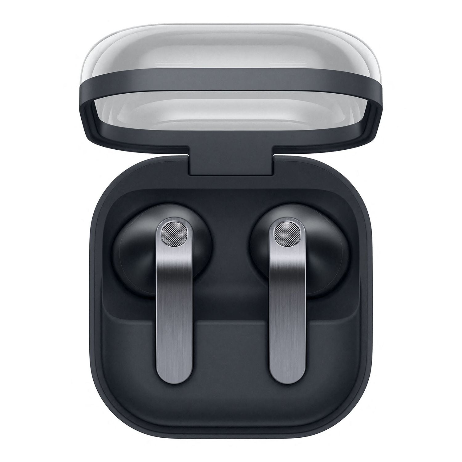Samsung Galaxy Buds4 black earbuds - British product