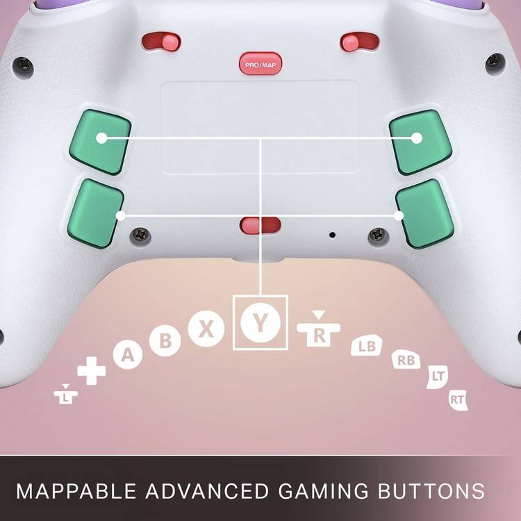 PowerA Advantage wireless controller Beach Vibes edition, UK version