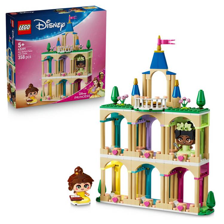 LEGO Disney Princess Belle Tiana Castle 43291, UK version