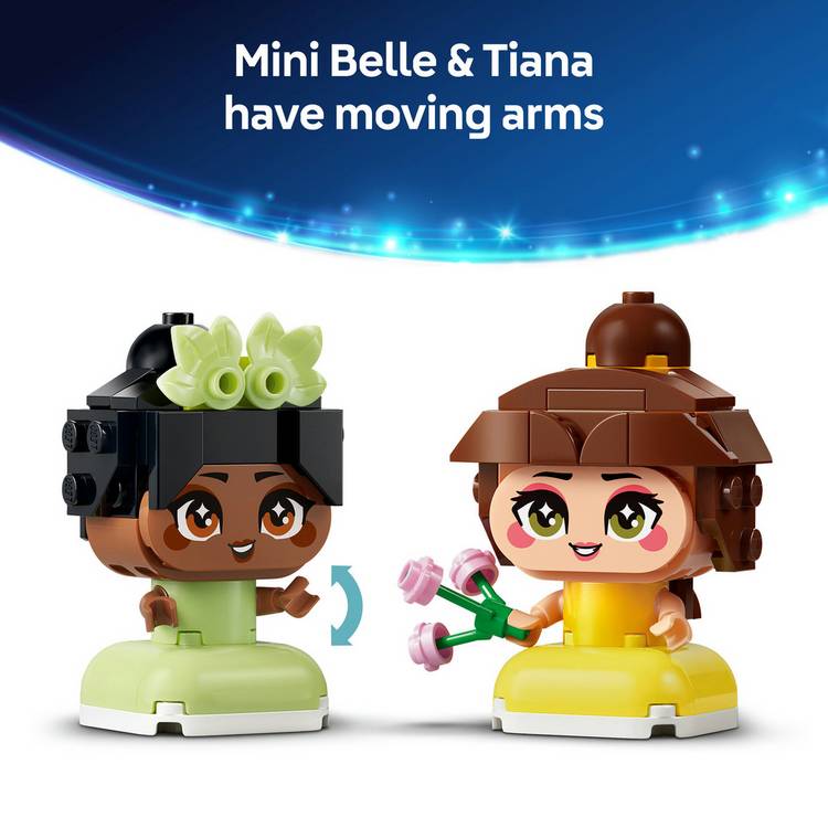 LEGO Disney Princess Belle Tiana Castle 43291, UK version