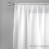 Argos Home white pencil pleat net curtain 240x91cm British product