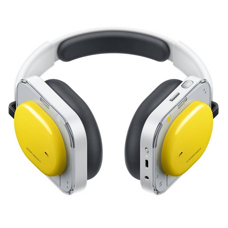 Nothing Headphone a wireless over-ear headphones yellow, imported from the UK