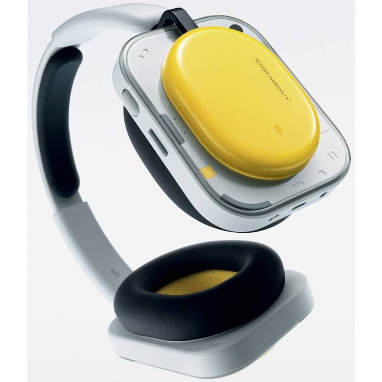 Nothing Headphone a wireless over-ear headphones yellow, imported from the UK