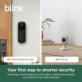 Blink doorbell and Mini 2K camera bundle, UK version