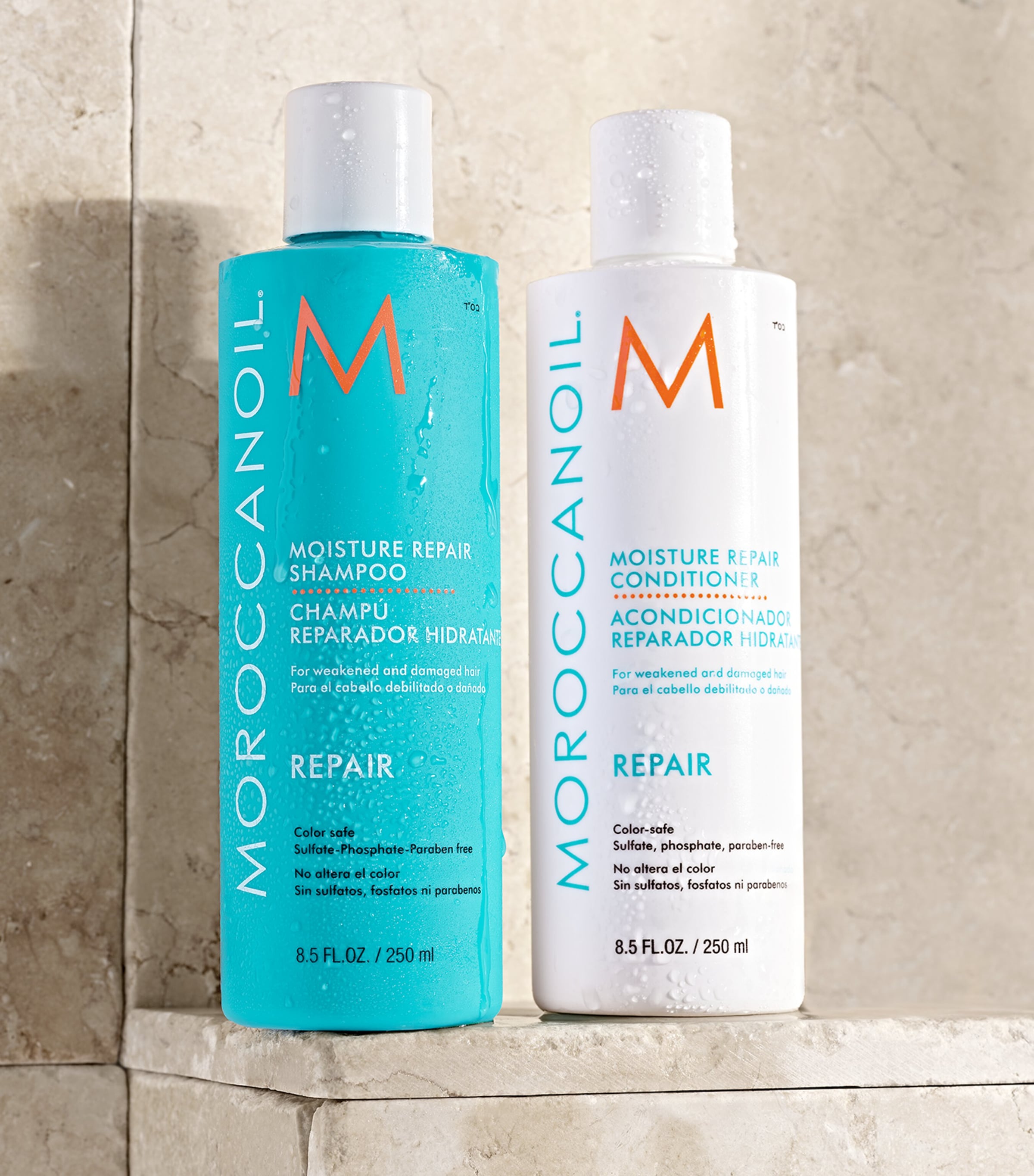Moroccanoil Moisture Repair Shampoo 250ml, imported from the UK