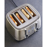Morphy Richards Mexborough 4 slice toaster in black, imported from the UK