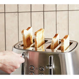 Morphy Richards Mexborough 4 slice toaster in black, imported from the UK