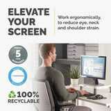 Fellowes monitor stand white for 21 inch displays - British product