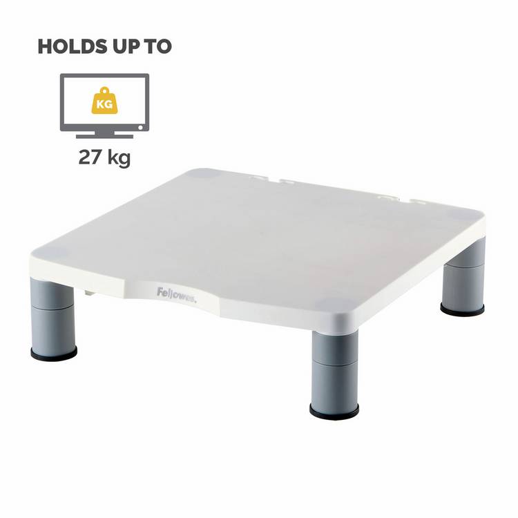 Fellowes monitor stand white for 21 inch displays - British product