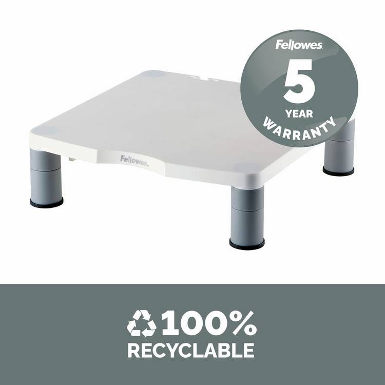 Fellowes monitor stand white for 21 inch displays - British product