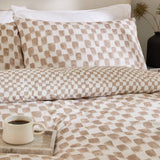 Hoem Nyhavn brown bedding set single, imported from the UK
