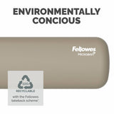 Fellowes keyboard wrist rest sand, imported from the UK