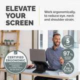 Fellowes Breyta laptop stand for 15.6 inch laptops black (British brand)