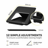 Fellowes Breyta laptop stand for 15.6 inch laptops black (British brand)