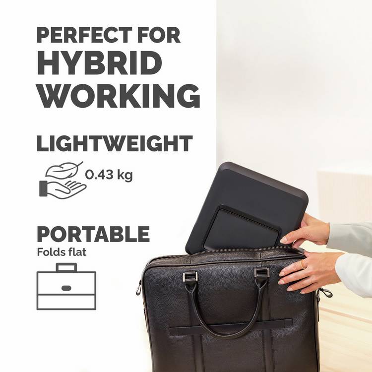 Fellowes Breyta laptop stand for 15.6 inch laptops black (British brand)