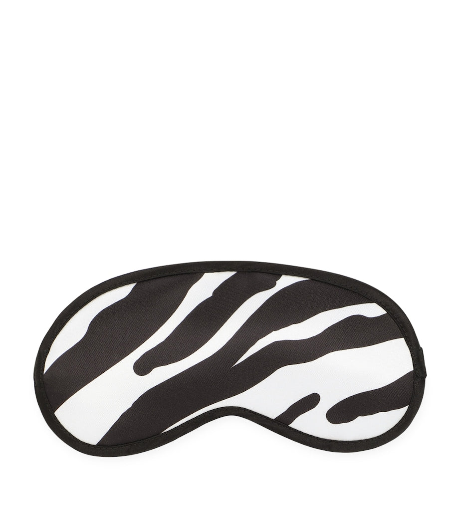 Dolce&Gabbana Casa printed eye mask with silk inner, UK version
