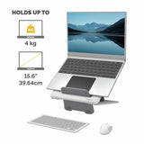 Fellowes Breyta white laptop stand 15.6 inch, imported from the UK