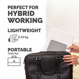 Fellowes Breyta white laptop stand 15.6 inch, imported from the UK