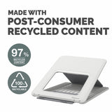 Fellowes Breyta white laptop stand 15.6 inch, imported from the UK