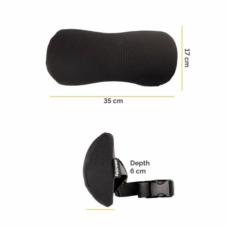 Fellowes Breyta lumbar cushion, imported from the UK