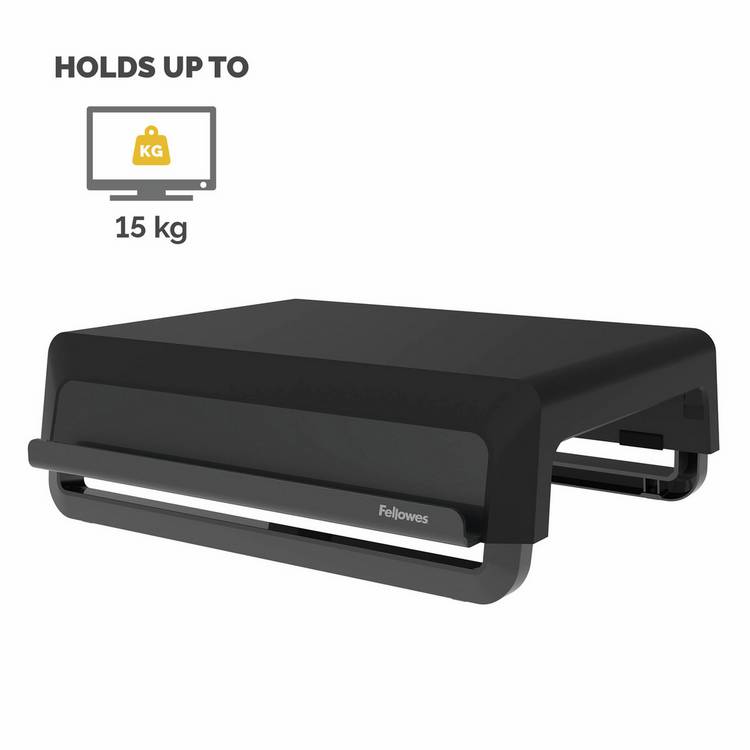 Fellowes Monitor Stand Black, imported from the UK