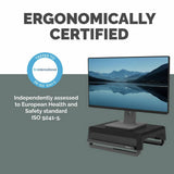 Fellowes Monitor Stand Black, imported from the UK