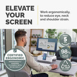 Fellowes Breyta monitor stand white, imported from the UK