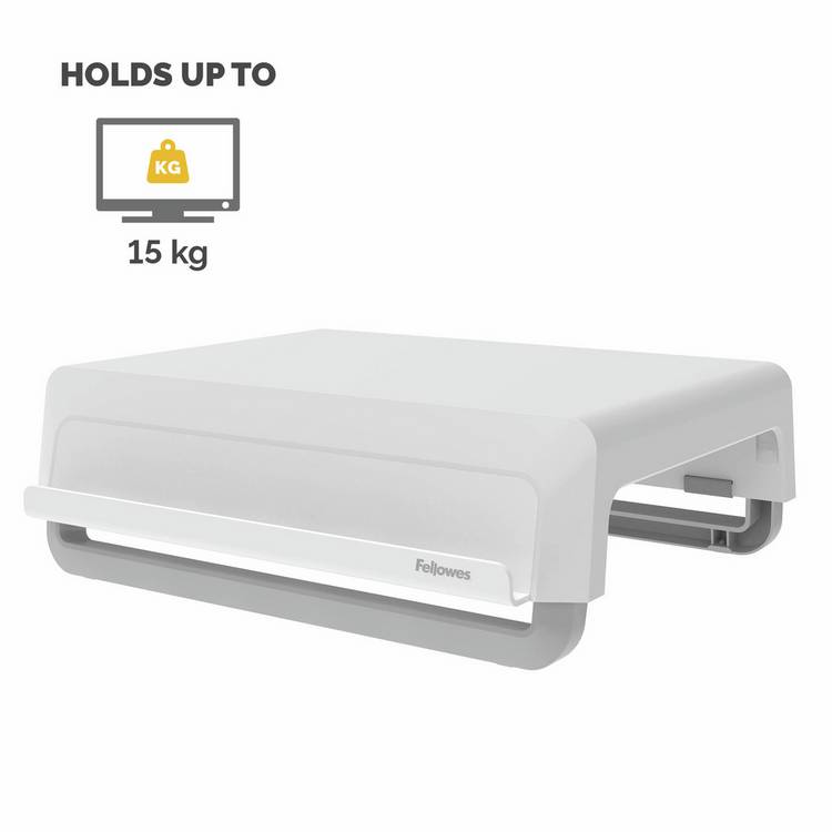 Fellowes Breyta monitor stand white, imported from the UK