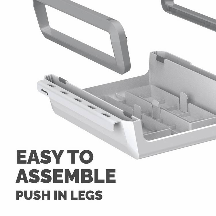 Fellowes Breyta monitor stand white, imported from the UK