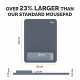 Fellowes Breyta XL mousepad wrist rest Marine imported from the UK