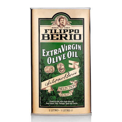 Costco UK Filippo Berio Extra Virgin Olive Oil Tin 1L- Buy online at McGrocer