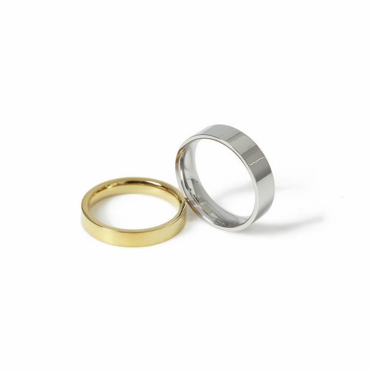 Uncommon Souls stainless steel ring set 2pk small/medium, imported from the UK