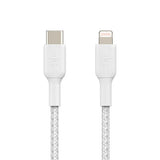 Belkin braided USB-C to Lightning cable 1m, UK version