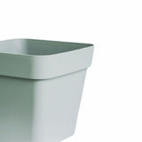 Ivyline Cleo square planter sage 40cm, imported from the UK